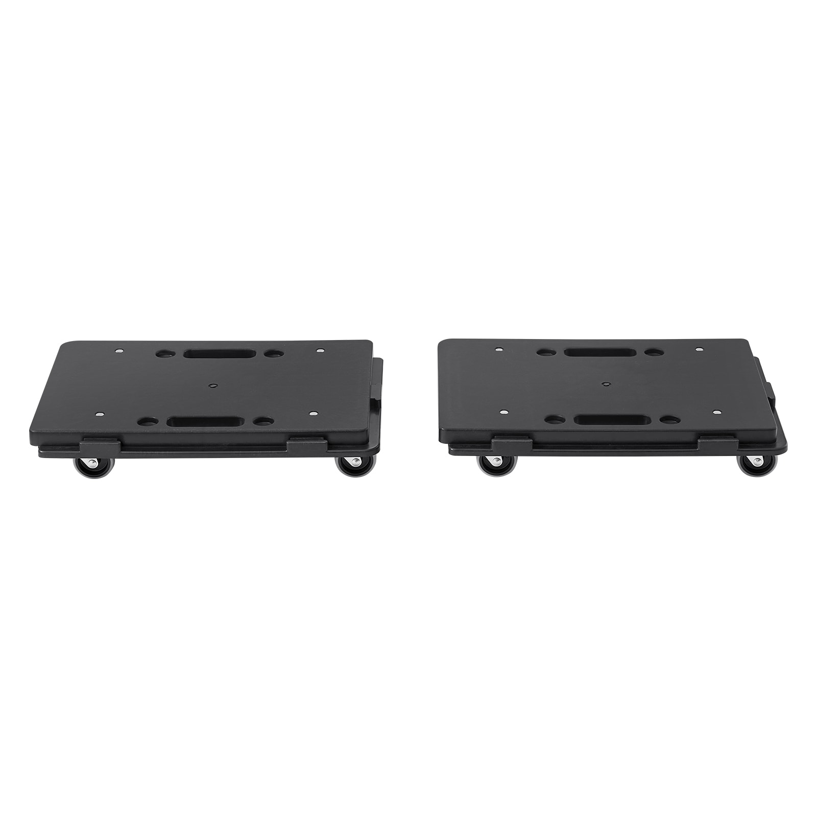Furniture Dolly, 500 Lbs Capacity Each Count, Furniture Mover With Wheels, Portable Moving Rollers 4 Wheels Heavy Duty, Small Flat Dolly Cart With Interlocking For Heavy Furniture, 2 Pack, Black_maomaolike.com